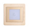 LED Motion Sensor Night Light  Recessed Stair Wall Lamp AC85285V 6