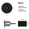 IP65 LED Motion Sensor Stair Light 45mm Round Recessed Wall Lamp 5
