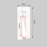 Frameless LED Motion Sensor Stair Light  Recessed White Wall Lamp 4