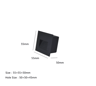 Waterproof Recessed Outdoor Stair Light  Large LED Wall Lamp 12V110V220V 7