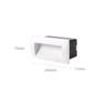 IP65 Waterproof LED Outdoor Wall Light  Garden Stair  Balcony Sconce 5