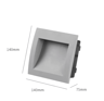 IP65 Waterproof LED Outdoor Wall Light  Garden Stair  Balcony Sconce 1