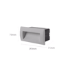 IP65 Waterproof LED Outdoor Wall Light  Garden Stair  Balcony Sconce 4