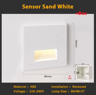 LED Radar Motion Sensor Stair Light  Recessed Indoor Wall Night Lamp 15
