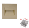 LED Recessed Stair Light  White Indoor Wall Night Lamp 110V220V 4