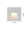 3W IP65 LED Motion Sensor Stair Light  Waterproof Outdoor Step  Wall Lamp 2
