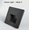 220V LED Radar Motion Sensor Stair Light  Recessed Wall Night Lamp 14
