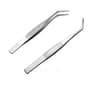 Precision Stainless Steel Tweezers Multi Use Grip Tool For Makeup And Repair 2