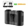 Portable Waist Fan 20000mAh Hanging Neck Fan With Power Bank And Strong Wind 1
