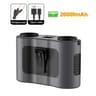 Portable Waist Fan 20000mAh Hanging Neck Fan With Power Bank And Strong Wind 2