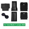 Tesla Model Y 2025 Juniper Console  Armrest Storage Organizer Box  Custom Fit Interior Storage Solu