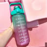 2 Liter Motivational Water Bottle Leakproof Sports Hydration Bottle 4