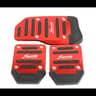 Universal Aluminum Manual Transmission Pedal Covers Non Slip Car Pedal Set 3