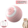 Interactive Cat Toy Automatic Rolling Ball With Faux Tail Rechargeable Smart Pet Toy 2