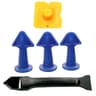 5 Piece Caulking Tool Set Silicone Sealant Finishing And Removal Kit 3