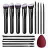 14 Piece Makeup Brush Set Soft Fluffy Foundation Blush Eyeshadow Brushes 2