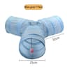 Foldable Cat Play Tunnel Breathable Indoor Cat Toy Tube 9