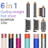 6 In 1 Multi Function Hair Dryer Styling Kit With Curling And Volumizing Attachments 8