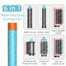 6 In 1 Multi Function Hair Dryer Styling Kit With Curling And Volumizing Attachments 5