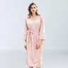 Unisex Waffle Bathrobe Quick Dry Sauna Homewear For Spring And Summer 9