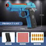 SIG17 Shell Ejecting Soft Bullet Toy Pistol With Blowback Action 6