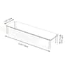 Multi Layer Acrylic Display Stand Transparent Trapezoid Shelf 5