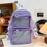 Kawaii Transparent Ita Backpack Large Capacity Anime School Bag 2