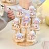 3 Tier Wooden Display Riser Stand Perfume And Collectible Shelf 8