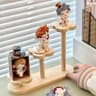 3 Tier Wooden Display Riser Stand Perfume And Collectible Shelf 6