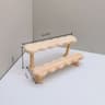 3 Tier Wooden Display Riser Stand Perfume And Collectible Shelf 2