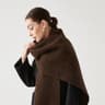 Unisex Wool Blend Winter Scarf Thick Thermal Muffler Shawl Soft Solid Color Cold Weather Wrap 1