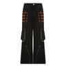 Womens Cargo Jeans Loose Fit Streetwear Denim Pants With Pockets 4