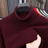 Mens Slim Fit Turtleneck Sweater Anti Pilling Knit Pullover 5
