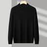 Mens Mock Neck Knit Sweater Casual Half Turtleneck Pullover 1