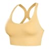 Womens Padded Sports Bra Breathable Wirefree Workout Bra Push Up Fitness Top 2