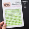 GlamShine Rhinestone Face Stickers Self Adhesive Face Gem Stickers Festival Makeup Jewels 18