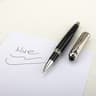 ExecutivePro Luxury Rollerball Pen Metal Business Writing Pen Blue Ink Office Gift Pen 8