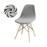 Velvet Chair Cover Stretch Dining Chair Cover Elastic Armless Seat Cover 1