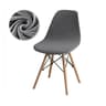 Velvet Chair Cover Stretch Dining Chair Cover Elastic Armless Seat Cover 2