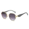 Polygon Sunglasses Retro Metal Frame UV400 Designer Unisex Shades 4
