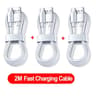 100W USB C Fast Charging Cable Type C Data Cable Quick Charge Cord 6