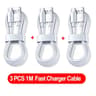 100W USB C Fast Charging Cable Type C Data Cable Quick Charge Cord 7