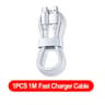 100W USB C Fast Charging Cable Type C Data Cable Quick Charge Cord 1