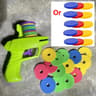 Turbo Disc Blaster Foam Disc Launcher Toy For Kids Outdoor Play 2