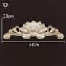Vintage Carved Wood Appliques Decorative Wood Trim For Furniture And Home Decor 21
