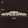 Vintage Carved Wood Appliques Decorative Wood Trim For Furniture And Home Decor 7