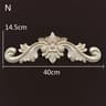 Vintage Carved Wood Appliques Decorative Wood Trim For Furniture And Home Decor 12
