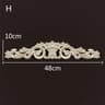 Vintage Carved Wood Appliques Decorative Wood Trim For Furniture And Home Decor 16