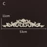 Vintage Carved Wood Appliques Decorative Wood Trim For Furniture And Home Decor 20
