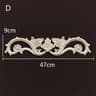 Vintage Carved Wood Appliques Decorative Wood Trim For Furniture And Home Decor 14